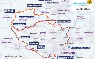 Durch Stuttgart und Region – Strecken für den neuen Frauen-Klassiker und die Hobbyradrennen stehen fest