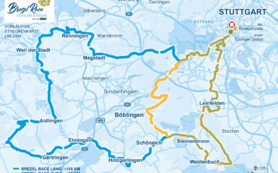 Wellig, typisch, schön – die Strecken des Brezel Race Stuttgart & Region powered by ADAC 2024